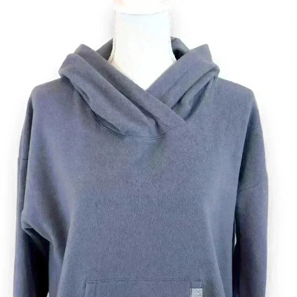 Victoria's Secret VSX Sport Gray-Blue Hoodie – Size Medium - Picture 2 of 7